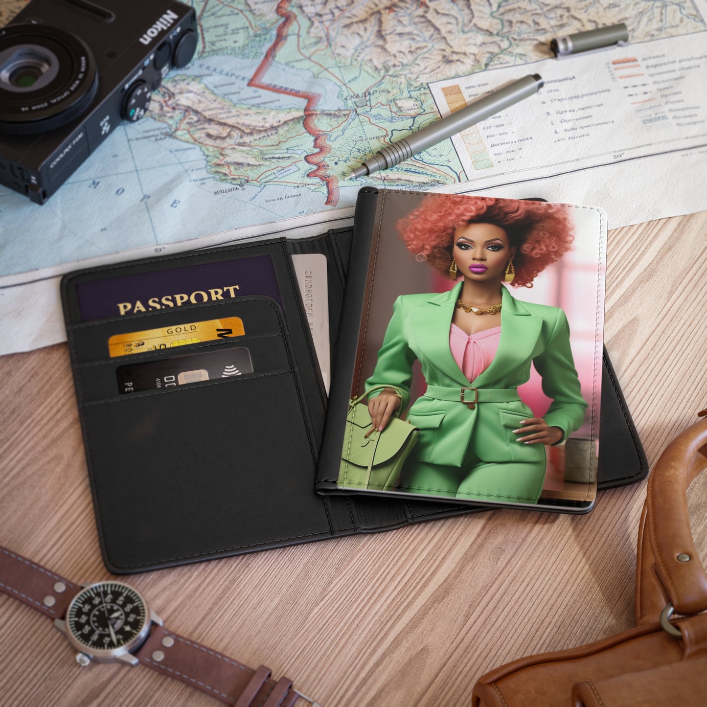 Business Barbie - Passport Cover