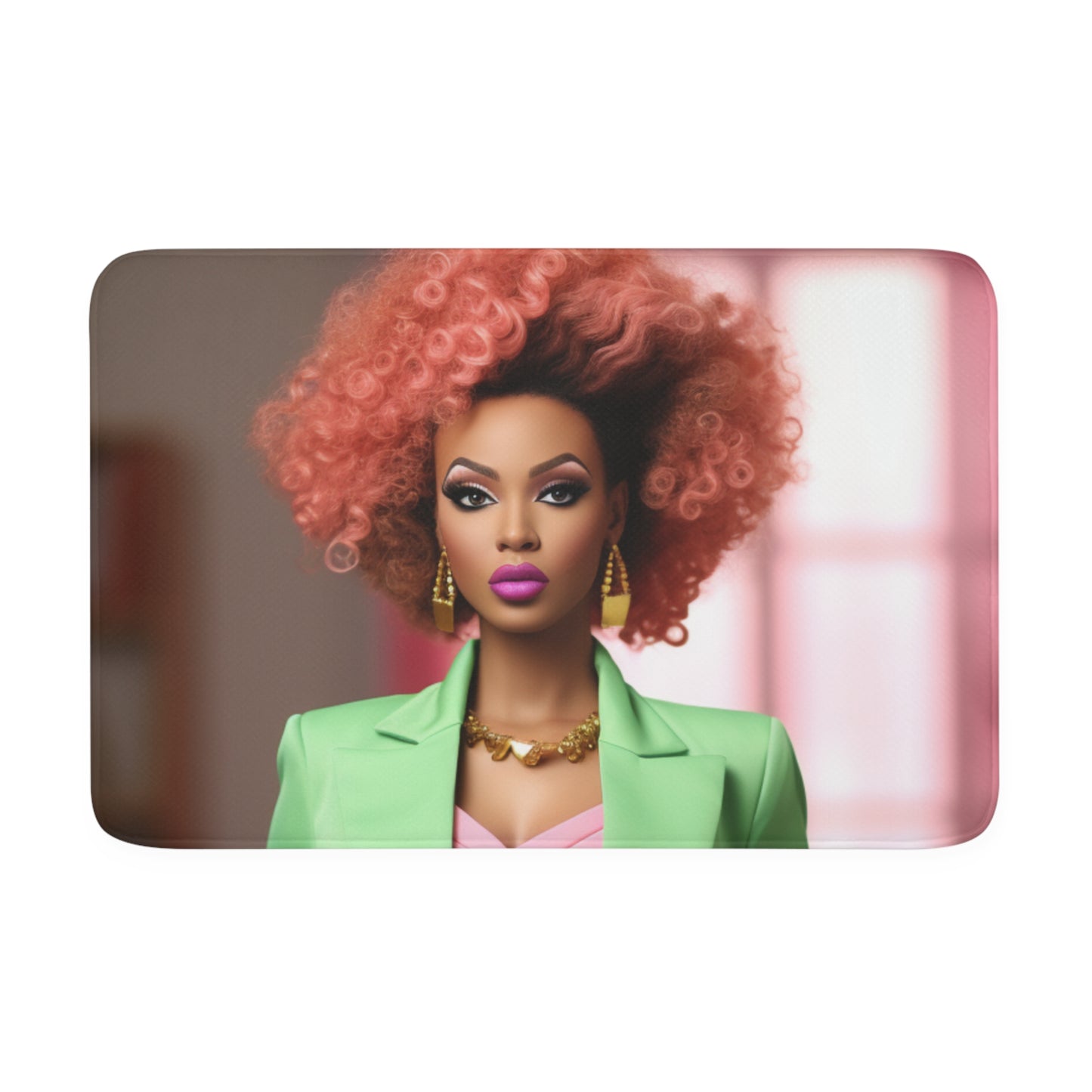 Business Barbie - Memory Foam Bath Mat