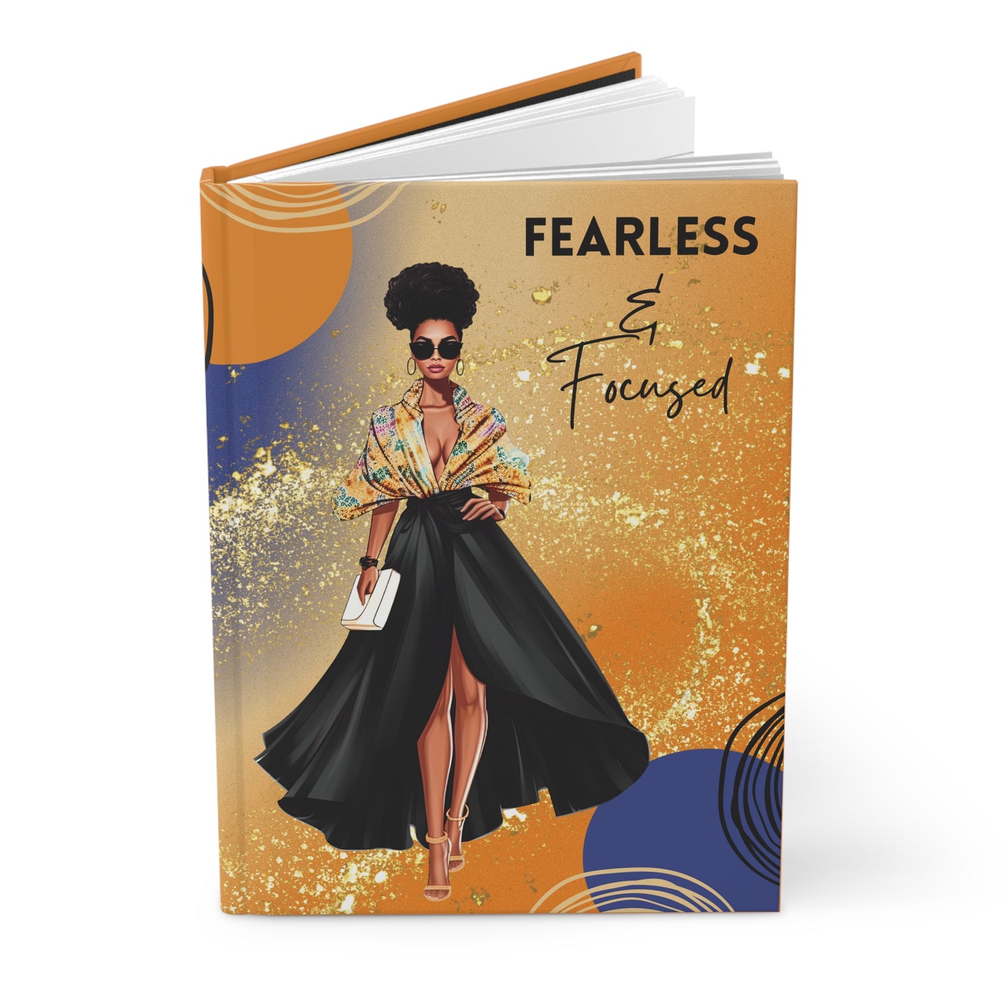 Focused & Fearless Hardcover Journal