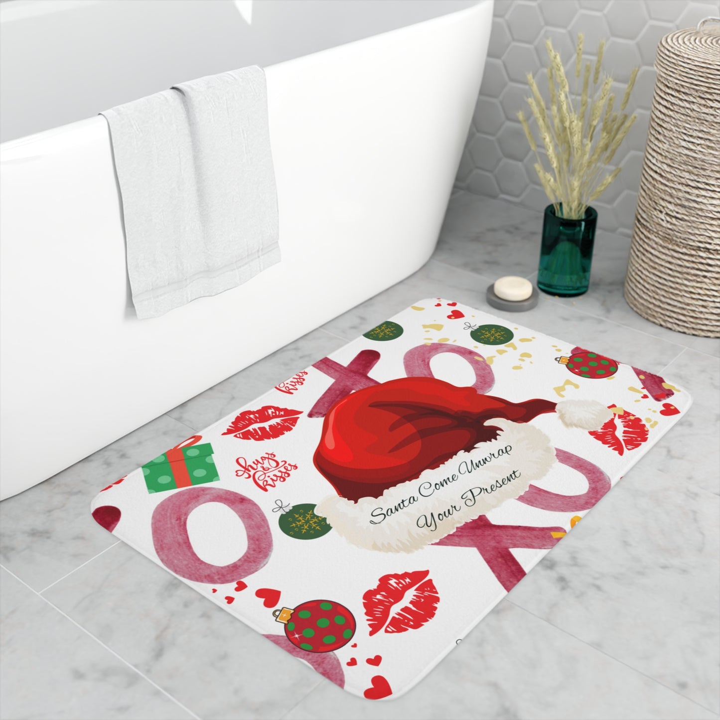 Christmas Love - Memory Foam Bath Mat