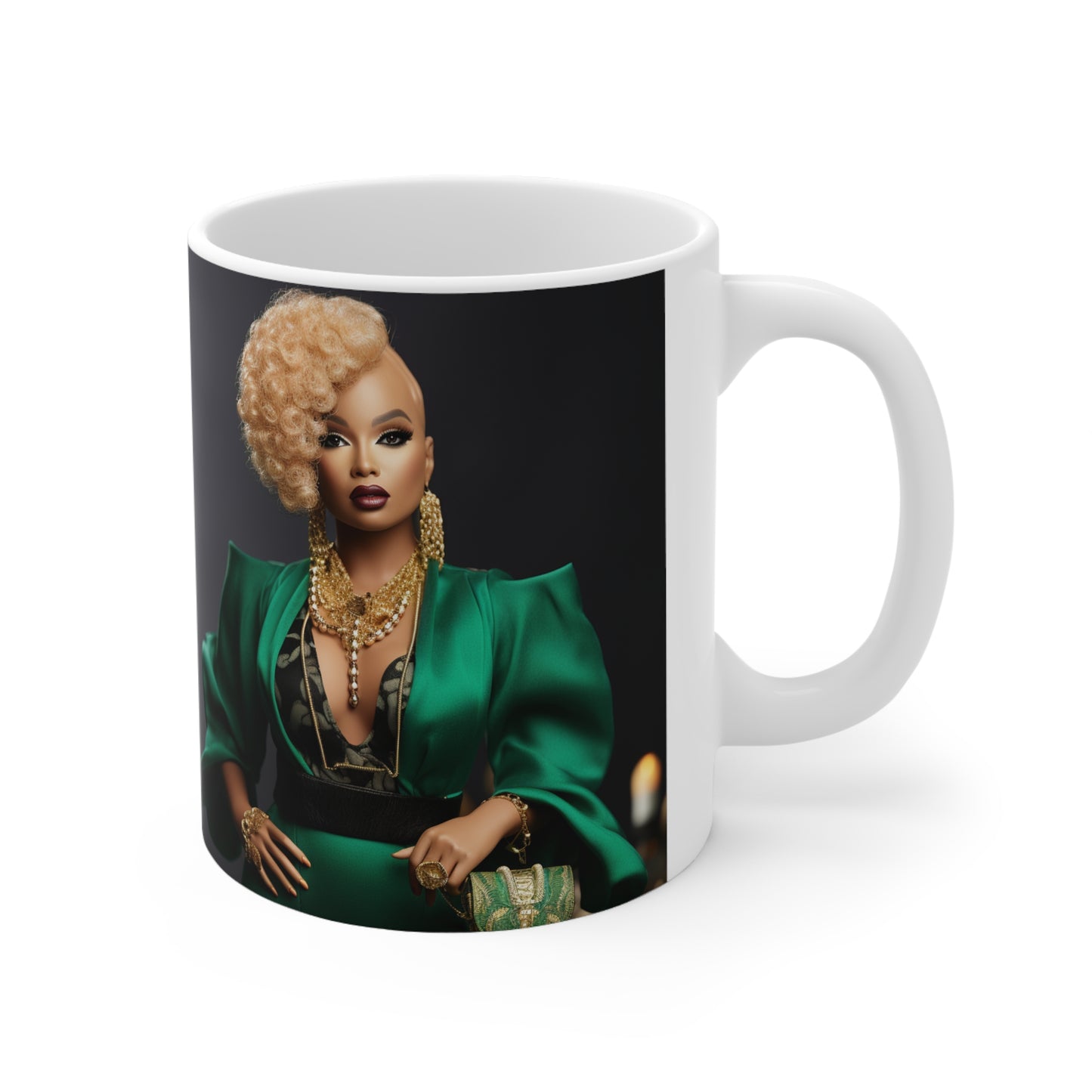 Powerhouse Barbie - Ceramic Mug 11oz