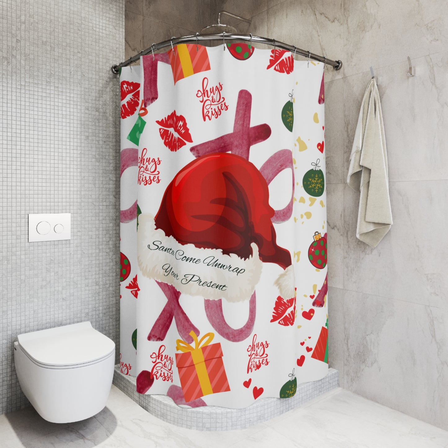 Christmas Love - Shower Curtain