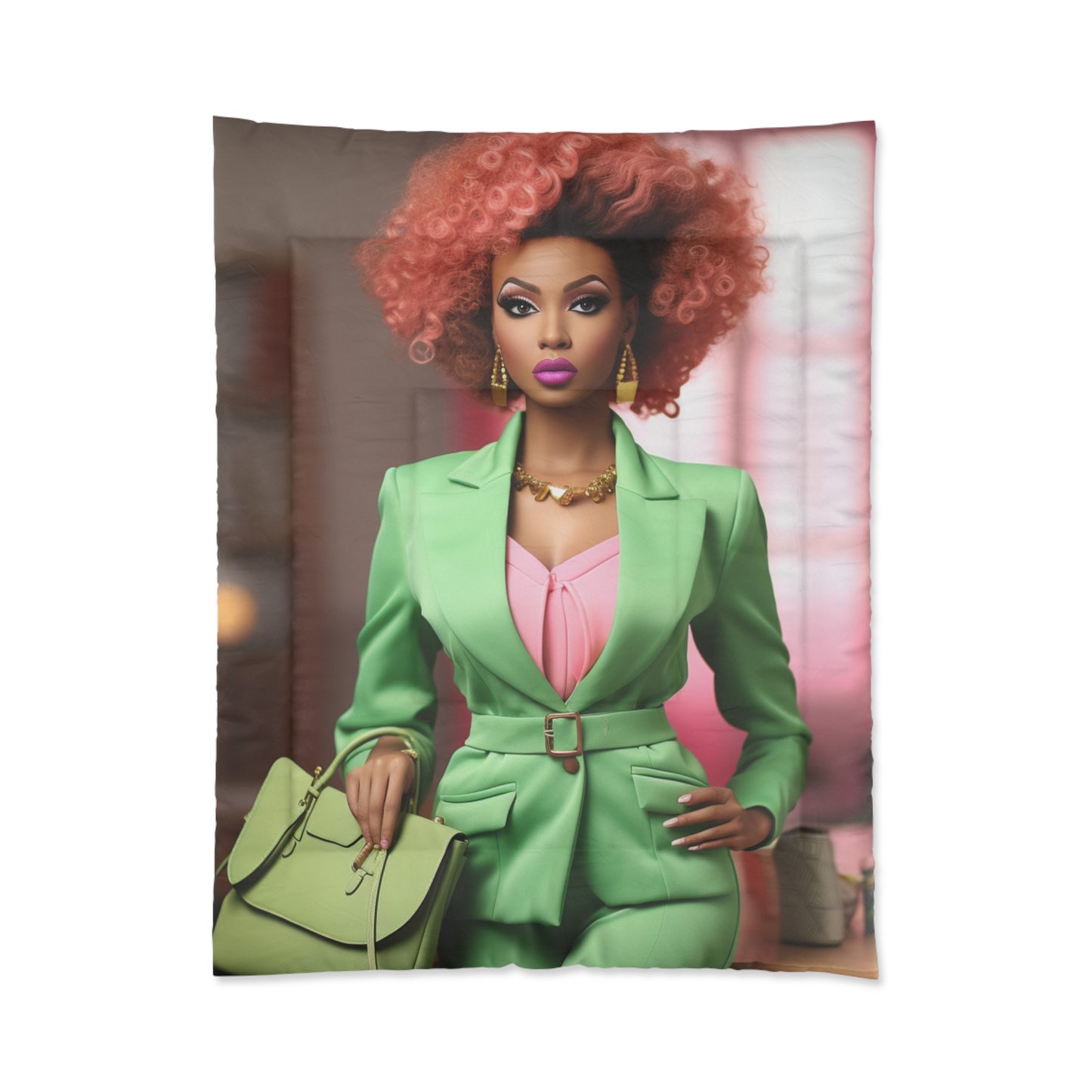 Business Barbie - Comforter