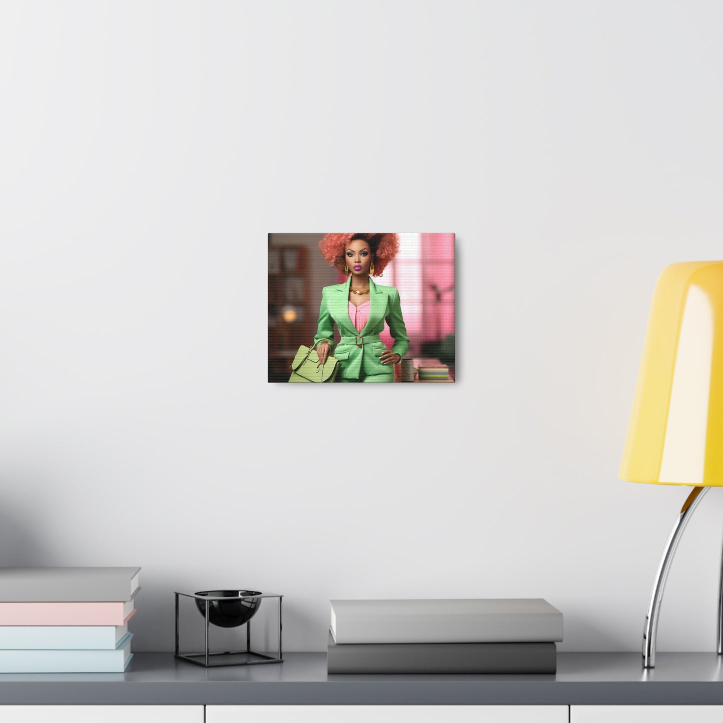 Business Barbie -  Canvas Wall Art