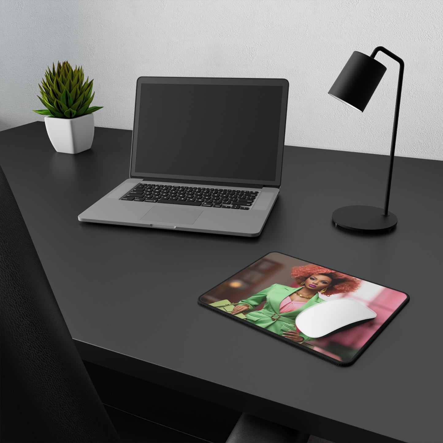 Business Barbie - Non-Slip Mouse Pad