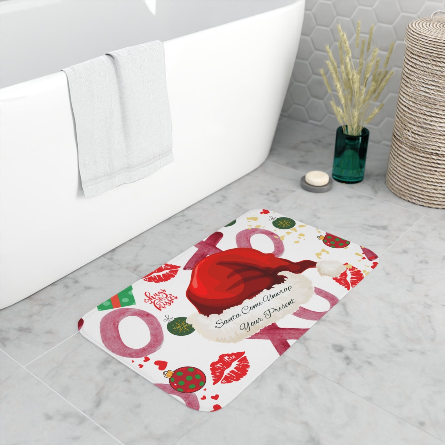 Christmas Love - Memory Foam Bath Mat