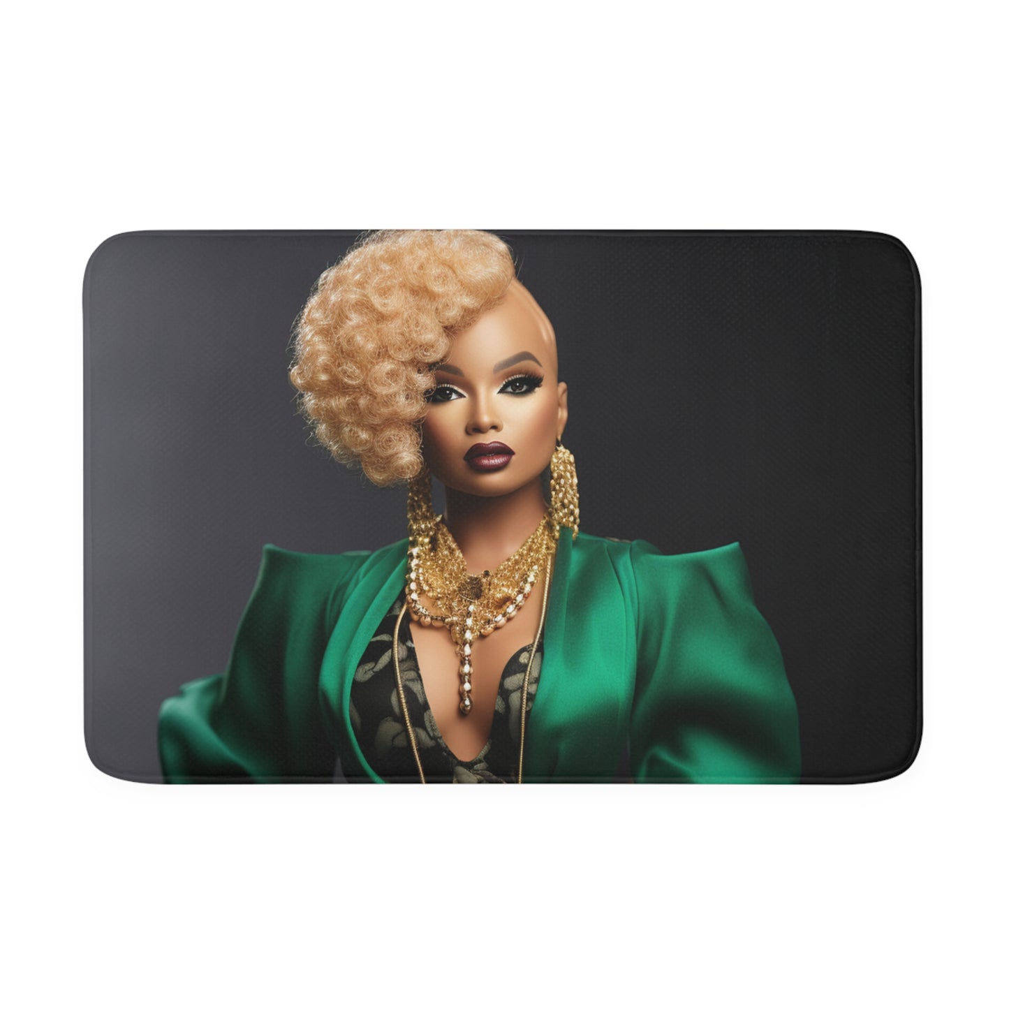 Powerhouse Barbie - Memory Foam Bath Mat