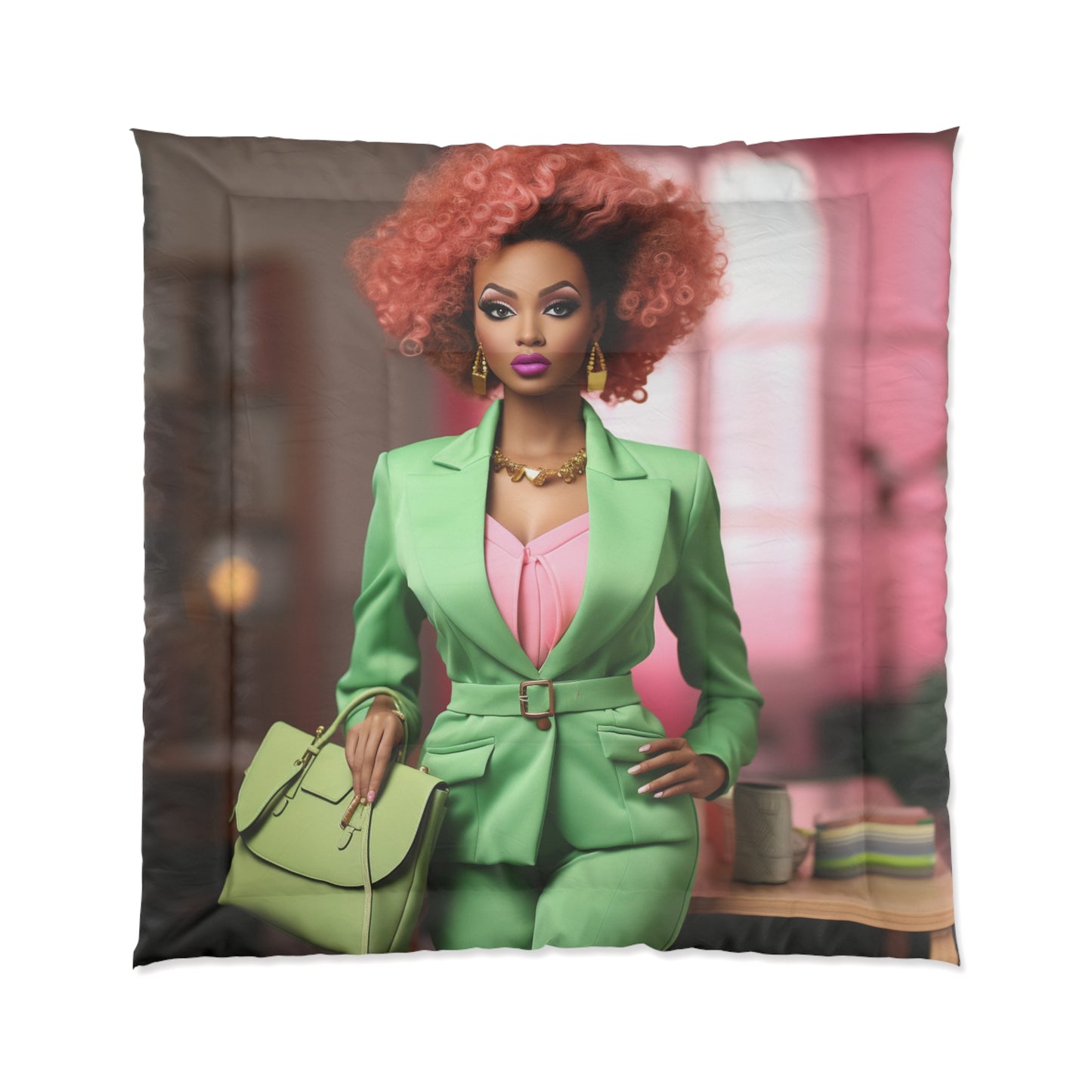 Business Barbie - Comforter