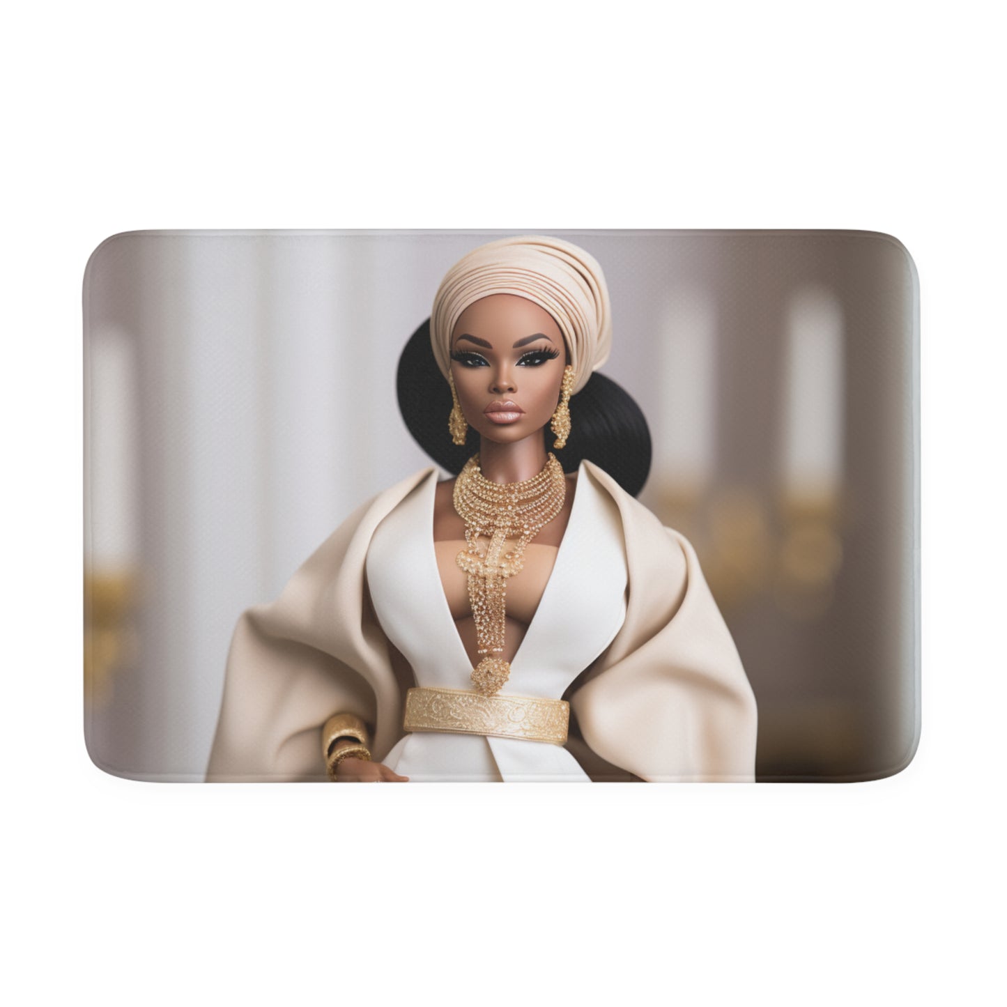 Elegance Barbie - Memory Foam Bath Mat