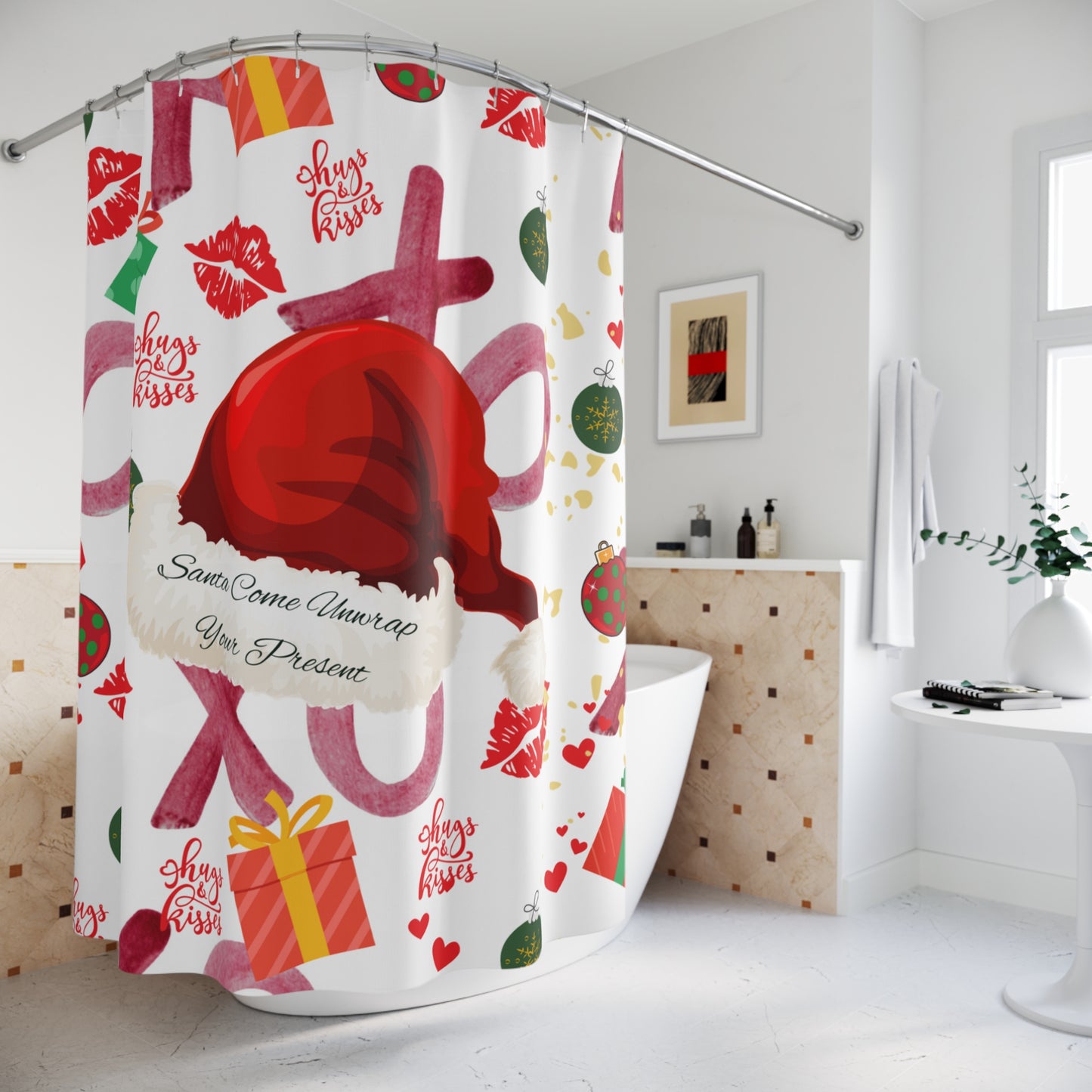 Christmas Love - Shower Curtain