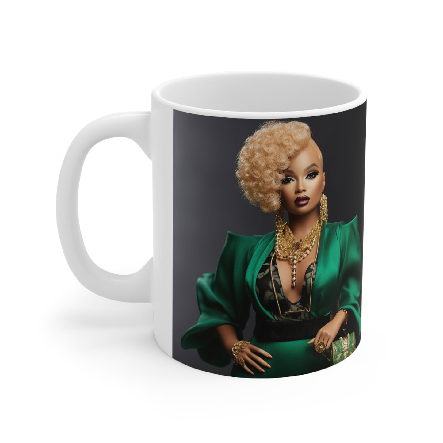 Powerhouse Barbie - Ceramic Mug 11oz