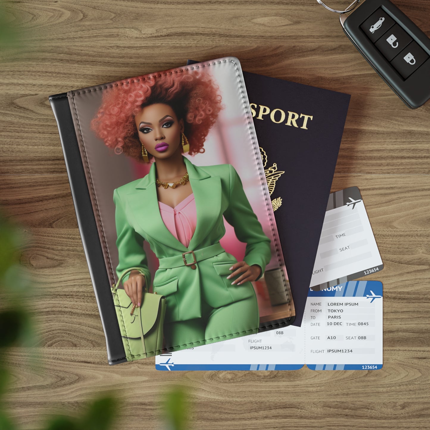 Business Barbie - Passport Cover