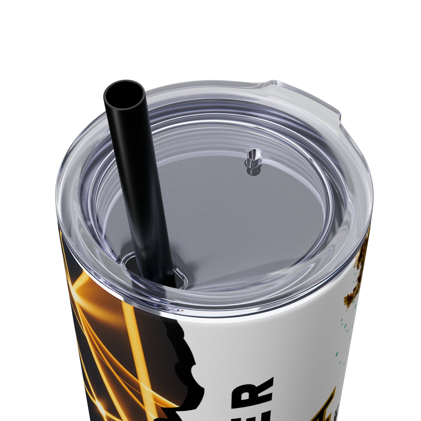 P.A.S.S GameChanger Skinny Tumbler with Straw, 20oz