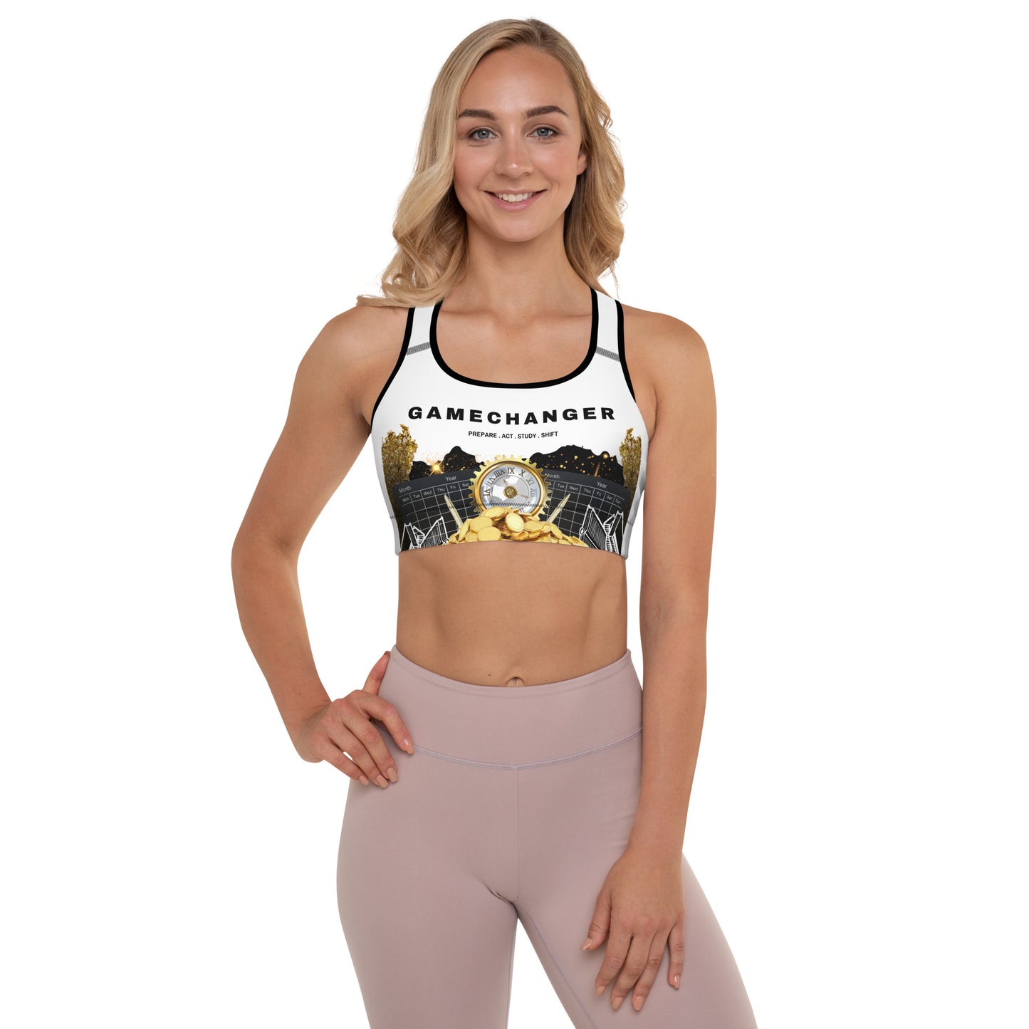 P.A.S.S. Precision Support Padded Sports Bra