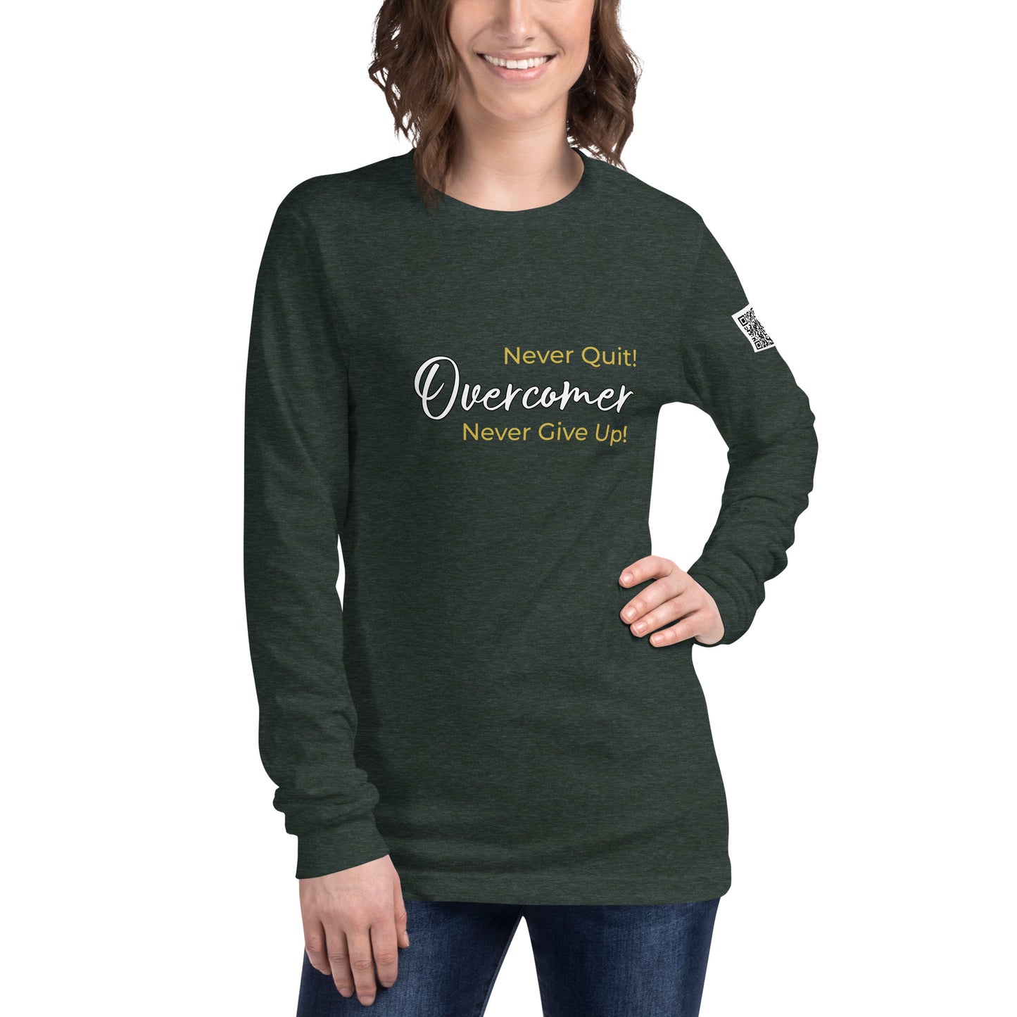 Overcomer - Flex Unisex Long Sleeve Tee