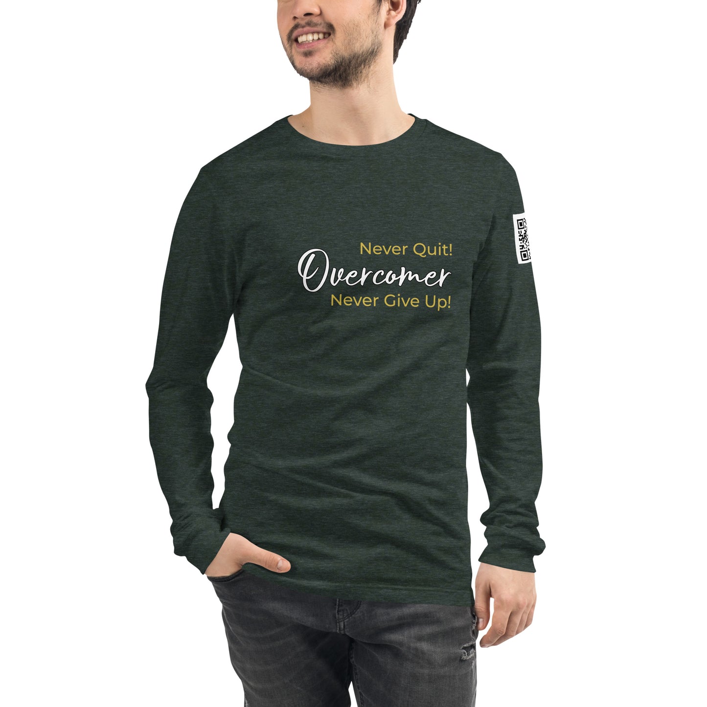 Overcomer - Flex Unisex Long Sleeve Tee