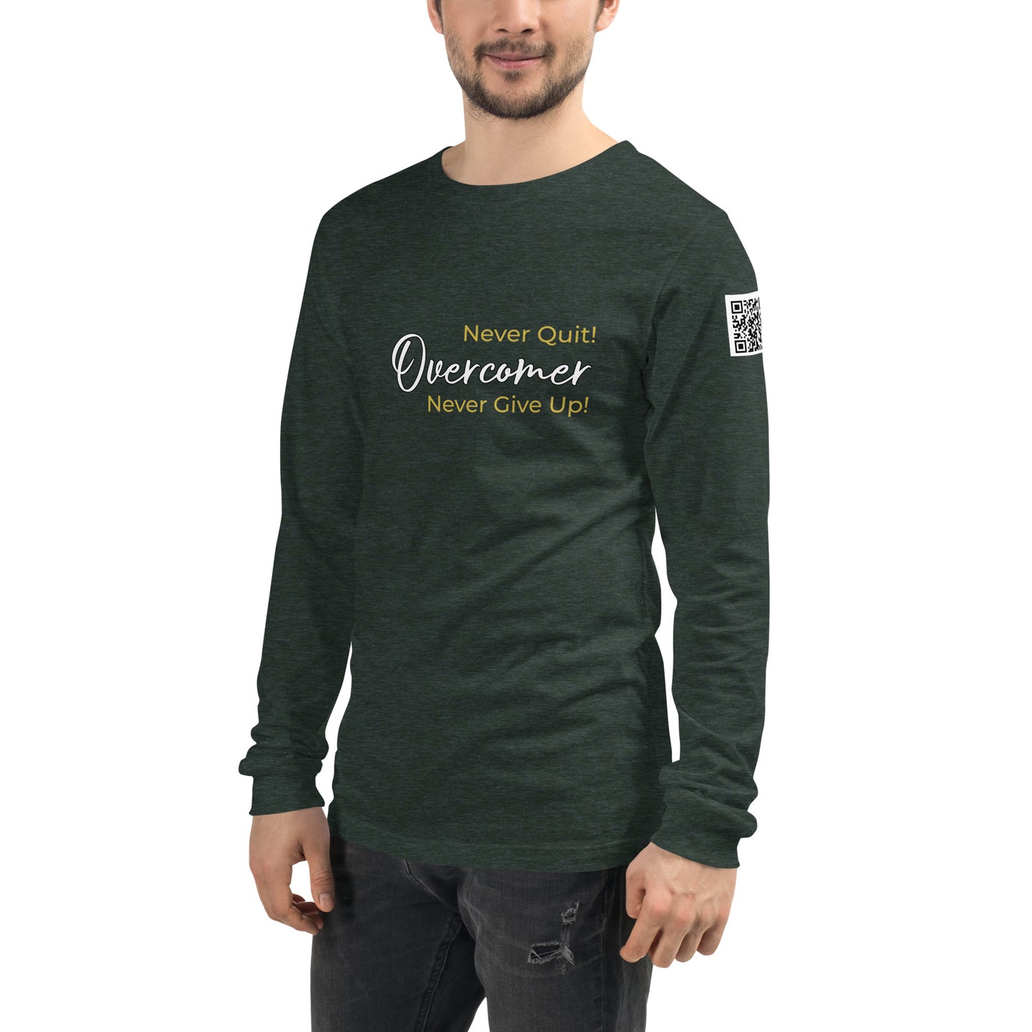 Overcomer - Flex Unisex Long Sleeve Tee